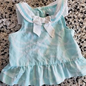 Janie and Jack Baby Girl Shirt ~ 6-12 months
